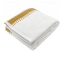 Drap De Bain 100x150 Cm Coton Ribbon Ii Jaune