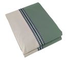 Housse De Couette 240x220 Cm Percale Coton Noa Vert Kaki