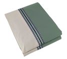 Housse De Couette 280x240 Cm Percale Coton Noa Vert Kaki