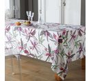 Nappe Rectangle 160x250 Cm Paradis Rose Coton +