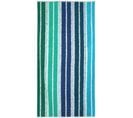 Drap De Plage En Coton Et Éponge 75x150 Cm Socoa 480 G/m² Vert