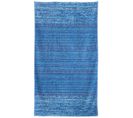 Drap De Plage Coton Et Éponge 100x180 Cm Malua 380 G/m² Bleu