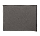 Lot De 4 Sets De Table Rectangulaire 37x50 Cm Hono Gris Granit Coton