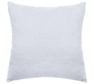 Taie D'oreiller Uni 65x65 Cm 100% Lin Lavé Sonate Blanc Neige