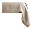 Taie De Traversin Uni 43x195 Cm 100% Lin Lavé Sonate Beige Chanvre