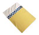 Drap Plat Bicolore 240x310 Cm En 100% Percale De Coton Romy Ambre