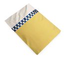 Drap Plat Bicolore 280x310 Cm En 100% Percale De Coton Romy Ambre