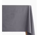 Nappe En Lin Et Coton 170x170 Cm Collection Mattis Gris Brume