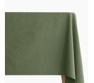 Nappe En Lin Et Coton 170x250 Cm Collection Mattis Vert Mousse