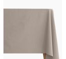 Nappe Lin Et Coton 170x300 Cm Collection Mattis Beige Naturel