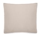 Taie D'oreiller 65x65 Cm Mousseline De Coton Milos Beige Naturel