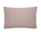 Taie D'oreiller 50x70 Cm Mousseline De Coton Collection Milos Rose