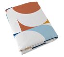 Housse De Couette 140x200 Cm Percale De Coton Modulo Multicolore