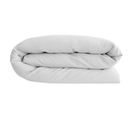 Housse De Couette Lin Et Coton 260x240 Cm Collection Opera Blanc Neige