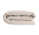 Housse De Couette Lin Et Coton 280x240 Cm Collection Opera Beige Naturel