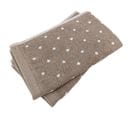 Lot De 2 Serviettes Invité 33x50 Cm Efficience Dots Marron Roble