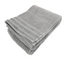 Drap De Bain 100x150 Cm Efficience Pure Gris Lunar