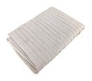 Drap De Bain En Fils Retors 100x150 Cm Pure Coton Collection Swell Beige