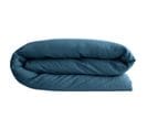 Housse De Couette 240x220 Cm Pur Coton Collection Palace Bleu Marine