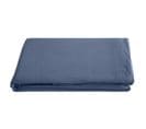 Drap Plat 240x290 Cm Pur Coton Collection Palace Bleu Indigo