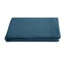 Drap Plat 270x290 Cm Pur Coton Collection Palace Bleu Marine