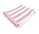 Drap De Douche 70x140 Cm Collection Efficience Stripes Rose Flamingo