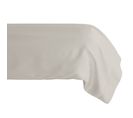 Taie De Traversin 43x190 Cm Percale De Coton Manoir Blanc Naturel