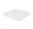 Plaid Phosphorescent 120x150 Cm Collection Moon Étoile Blanc