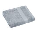 Drap De Douche Coton 550g/m2 70x130 Cm Collection Naïa Bleu Glacier