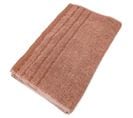 Serviette De Toilette Coton 500 G/m² 50x100cm Vivid Marron Terre-cuite