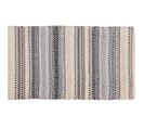 Tapis Ethnique Lavable En Machine Design Plat Elgin Gris 80x150