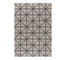 Tapis Graphique Gris Intérieur Et Extérieur Design Firoz Gris 80x150