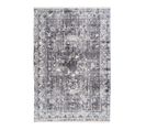 Tapis De Salon Vintage Lavable En Machine Ariana Gris 115x170