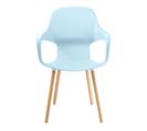 Fauteuil Avec Accoudoirs Italia Bleu Gasoline