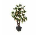 Azalée Artificielle En Pot - H. 81 Cm - Blanc