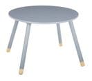 Table Enfant Douceur - Diam. 60 Cm - Gris