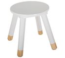 Tabouret Enfant Douceur - Diam. 24 Cm - Blanc