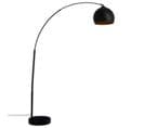 Lampadaire En Métal Contempo Chic - H. 175 Cm - Noir