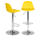 Lot De 2 Tabourets De Bar Karl Design Jaune