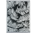 Tapis Extérieur Coco Tropical Noir Et Blanc 180 X 280 Cm