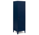 Armoire Vestiaire Ester Porte Métal Bleu Foncé Design Industriel