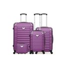 Set De 4 Valises Giulia-c 75 Cm 4 Roues