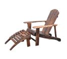 Adirondack Fauteuil De Jardin Avec Repose-pied