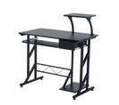 Bureau Informatique Design Mdf Noir