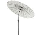 Parasol Inclinable Rond Diamètre 2,6 M Crème