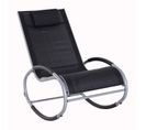 Fauteuil Chaise Longue à Bascule Design Contemporain