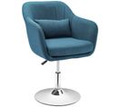 Fauteuil Lounge Design Avec Coussin Lin