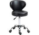 Tabouret De Massage Travail Ergonomique Chromé Noir