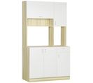 Armoire De Cuisine Multi-rangements 102l X 48l X 180h Cm