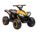 Quad Buggy Électrique Enfant 12 V 3 Km/h Max. Avec Effets